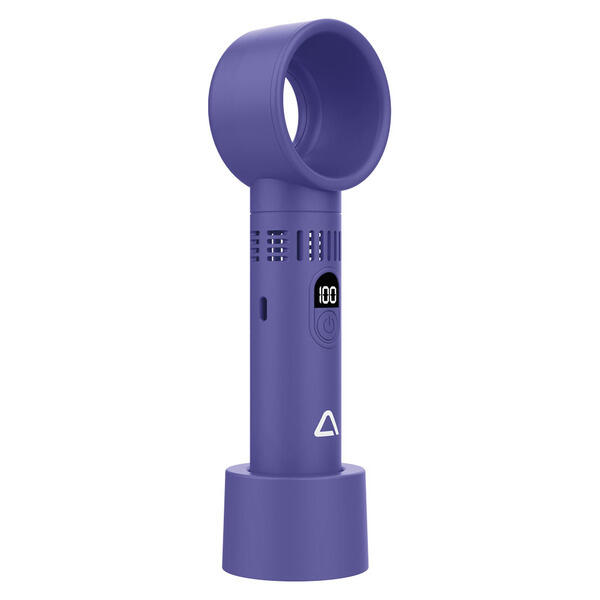 AMBIANO Portable Bladeless Fan, Lilac