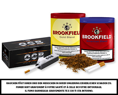 BROOKFIELD Schnitttabak-Set