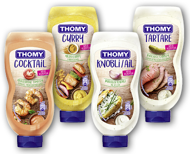 Salse per bistecche e hamburger THOMY(R)