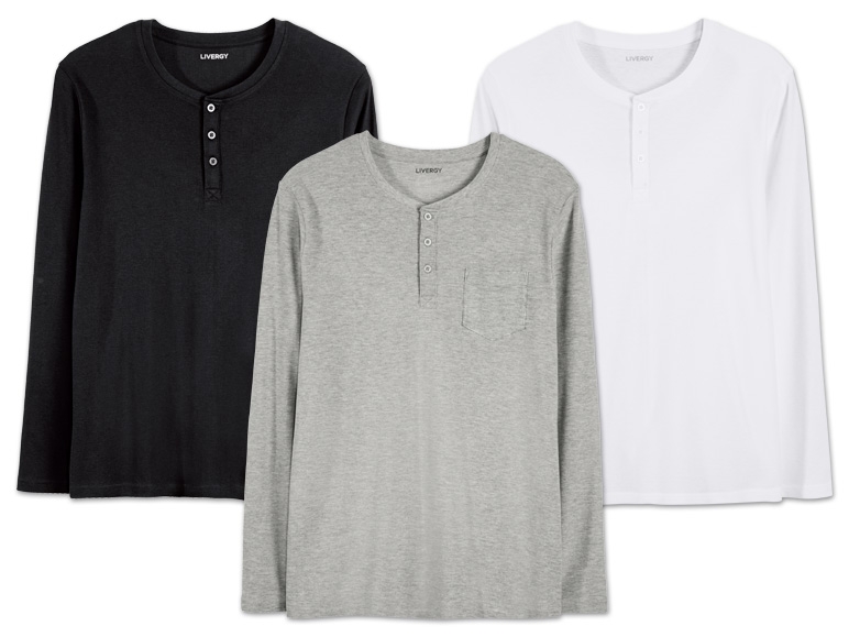 LIVERGY(R) Herren Langarmshirt