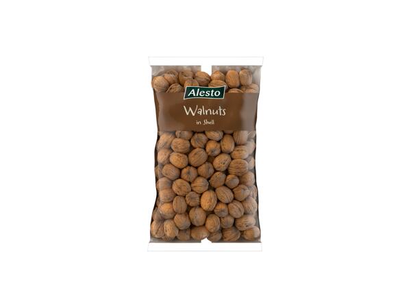 Walnuts in shell
