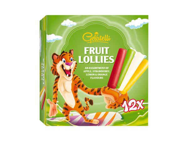 Ice Cream with Milk or Fruit Ice Lollies