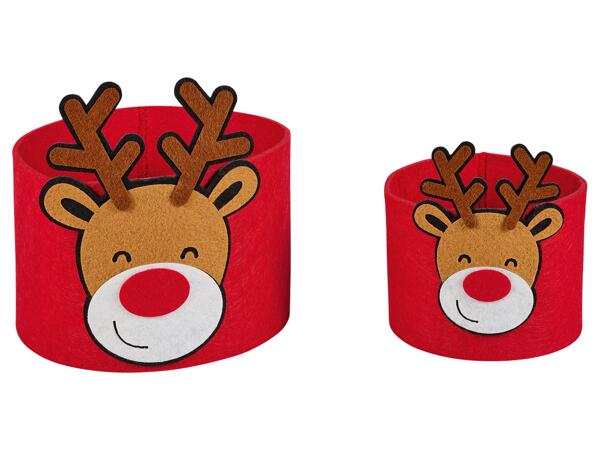 Christmas Stocking or Basket Set