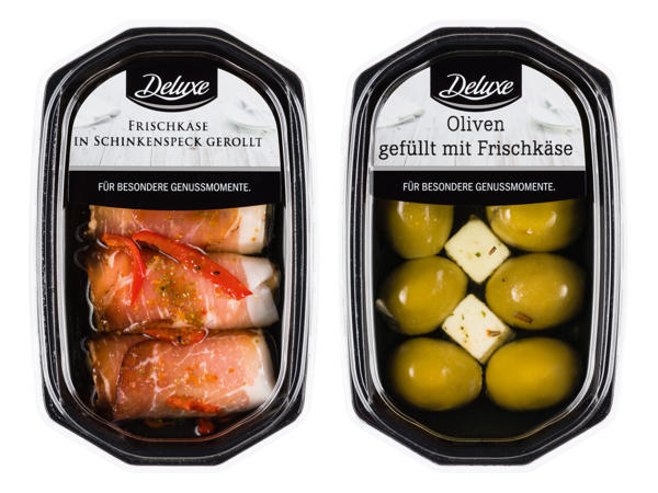 DELUXE Antipasti oder Frischkäseröllchen