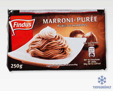 FINDUS(R) Marroni-Pürée