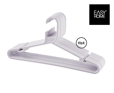 Plastic Hangers 10pk