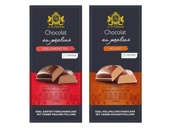 J.D. GROSS Chocolat au Praliné