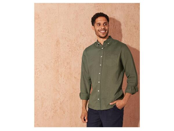 Men's Linen Blend Shirt