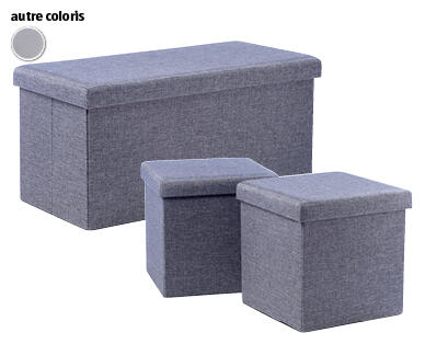 LIVING STYLE 
 BANQUETTE/POUFS