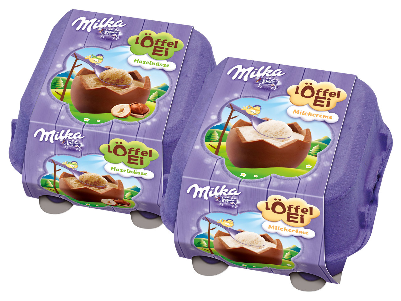 MILKA Löffeleier