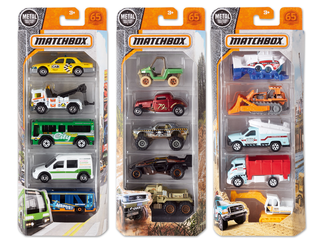 MATTEL(R)/MATCHBOX(R) Matchbox Auto-Set, 5-teilig