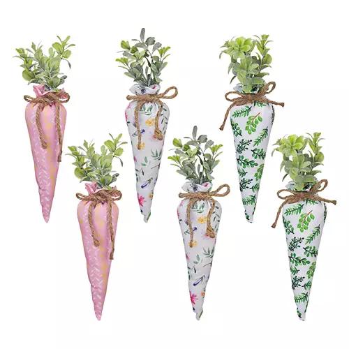 Easter Bowl Fillers - Floral Carrots
