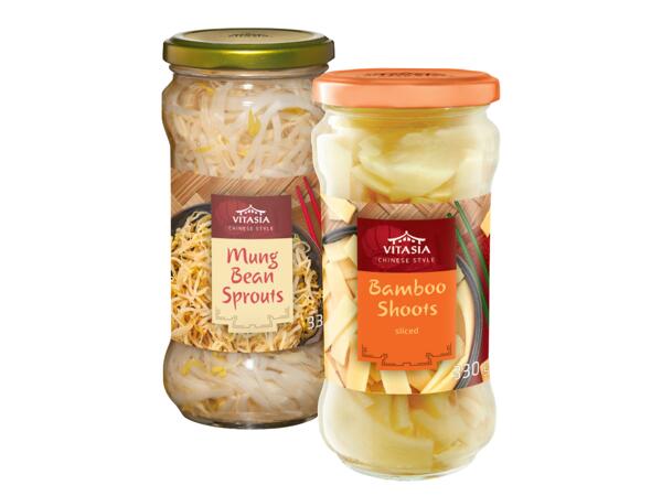Bamboo Shoots or Mungo Bean Sprouts