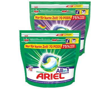 ARIEL WASCHMITTELPODS