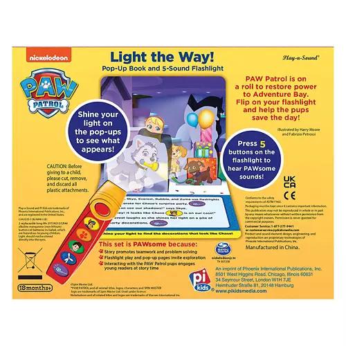 Children's Book Set with Flashlight - PAW Patrol