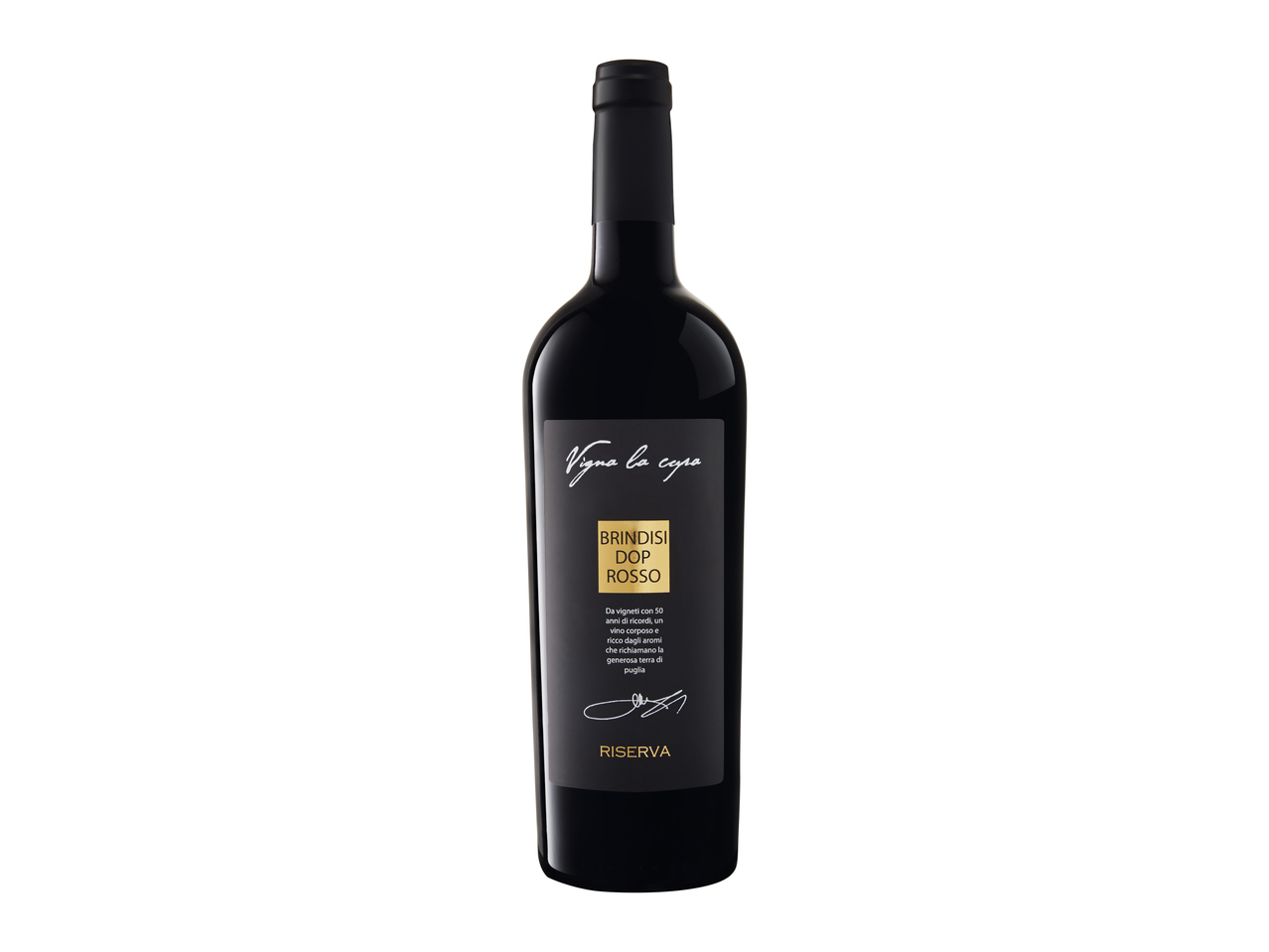 Vigna la Cupa Brindisi Riserva DOP, sec