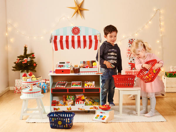 2-in-1 Shop and Theatre or Trolley Barbecue