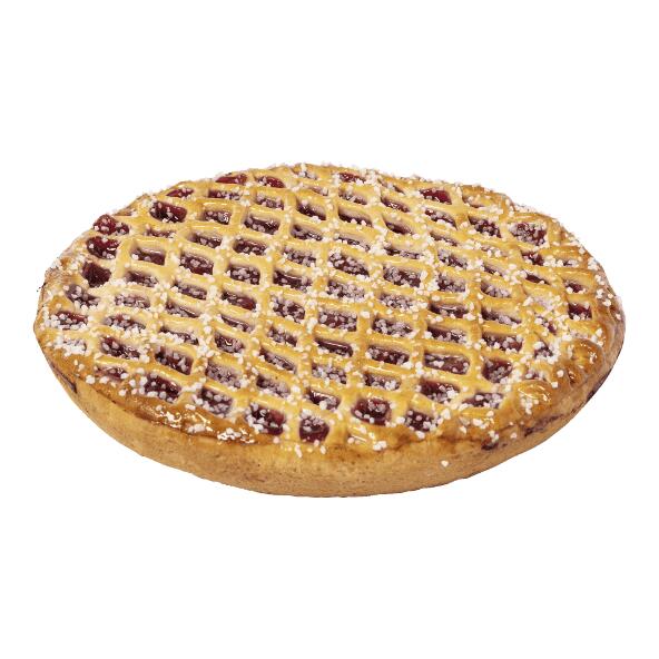Gittertorte mit Sauerkirschen