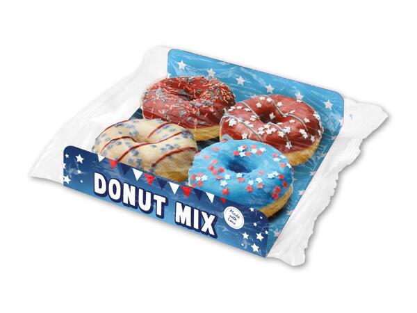 Blandede donuts