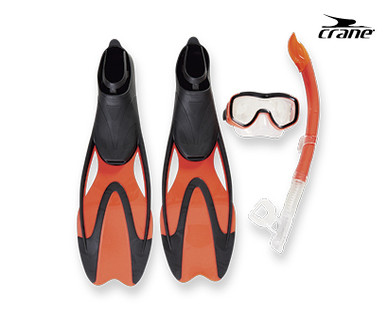 PREMIUM SNORKEL AND FLIPPER SET