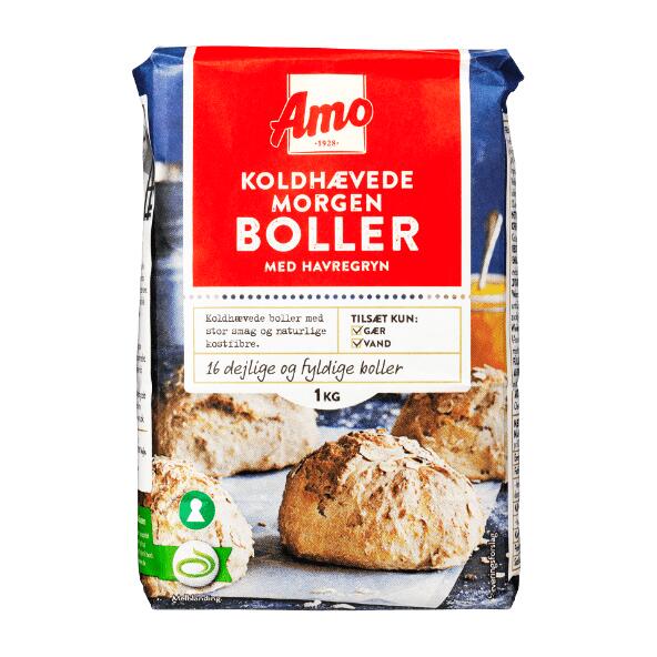 Koldhævede morgenboller