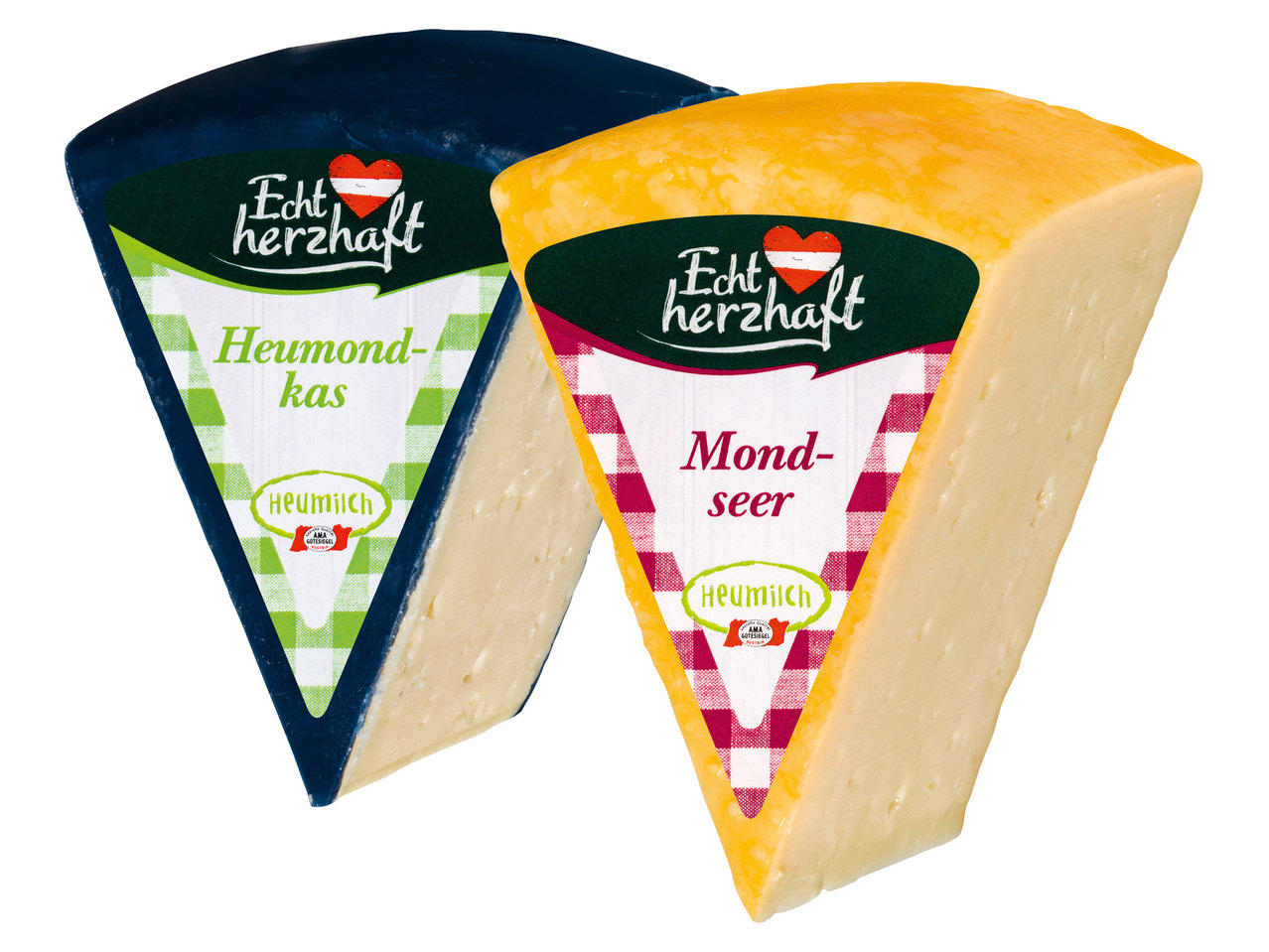 ECHT HERZHAFT Heumilch-Käsespezialität