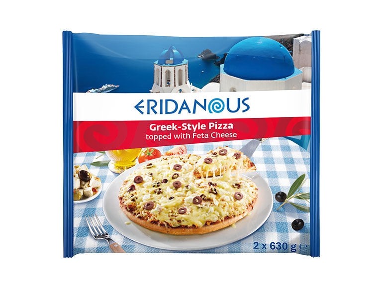 Pizza mit Feta