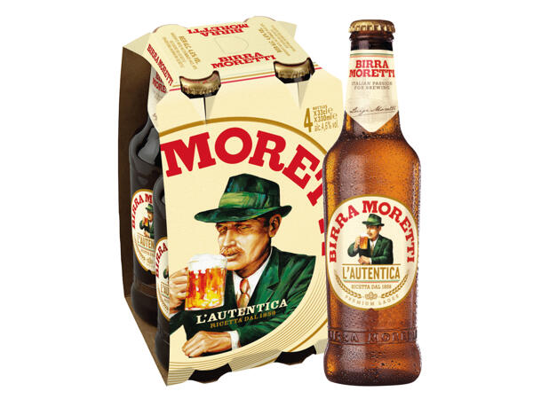 Birra Moretti 4er