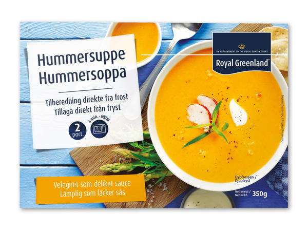 Royal Greenland hummersuppe