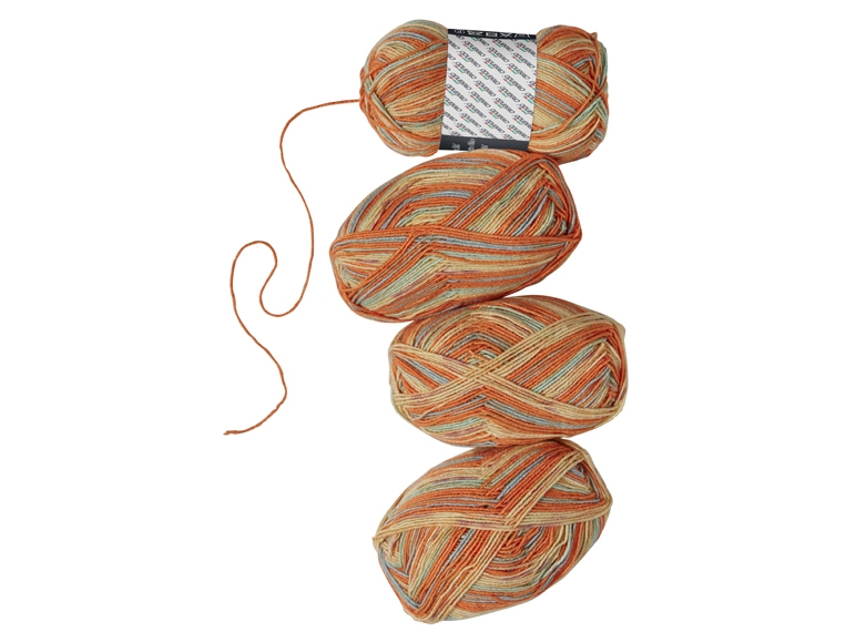Sock Yarn, 4x50g