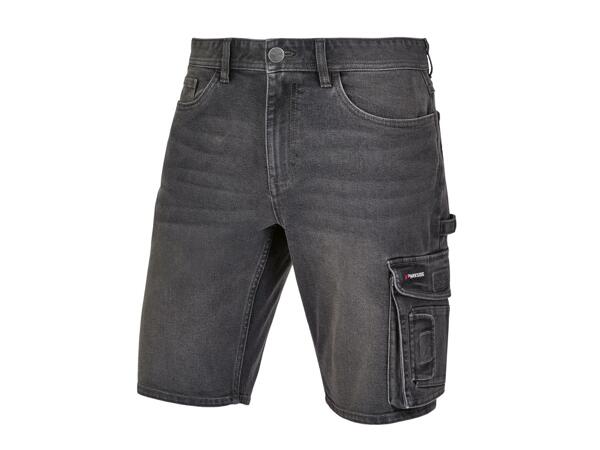 Men's denim work shorts
