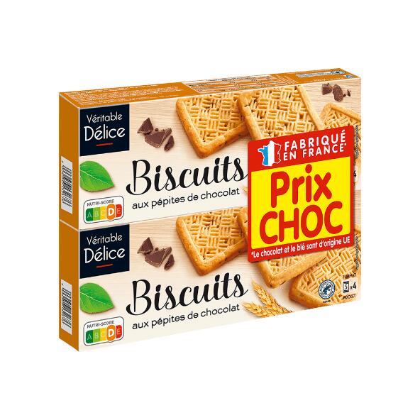VERITABLE DÉLICE(R) 				Biscuits pepites de chocolat