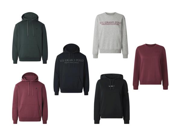 Felpa con cappuccio/pullover in felpa premium
