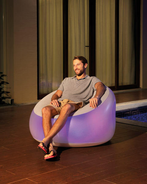 Bestway Inflatable LED Lounger