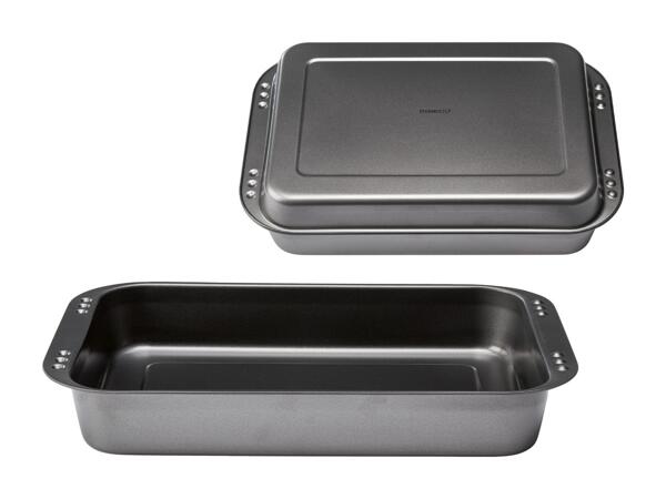 Plat à four et gratin, 2 pièces