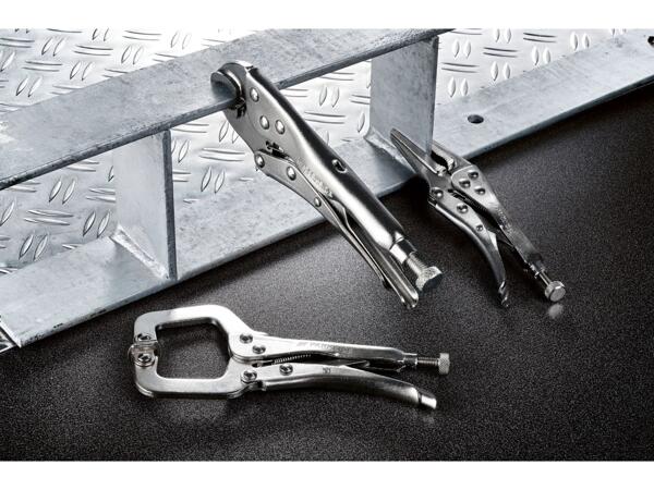 Parkside Locking Pliers - 3 Piece Set