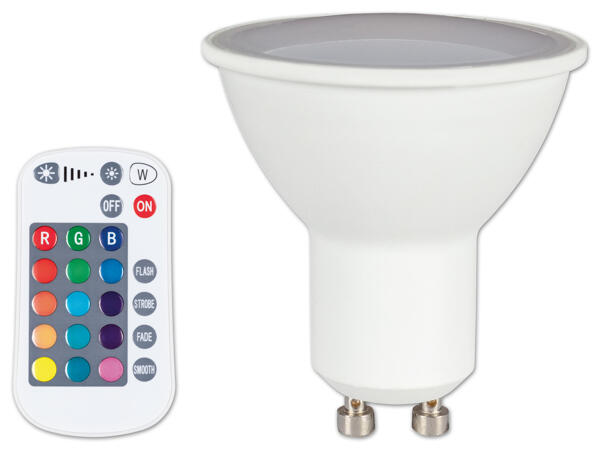 LED-Lampe mit Farbwechsel-Effekt