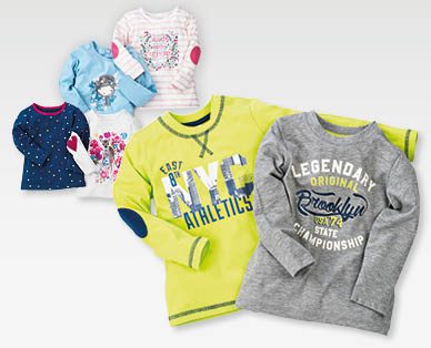 IMPIDIMPI Kleinkinder-Langarmshirts