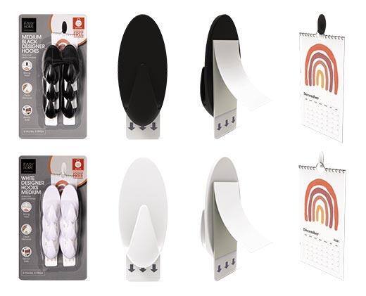 Easy Home 
 Easy Hanging Hooks
