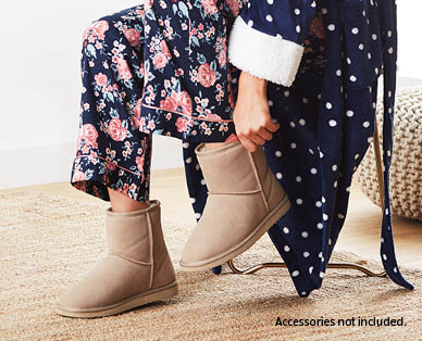 Ladies Premium Slipper Boots