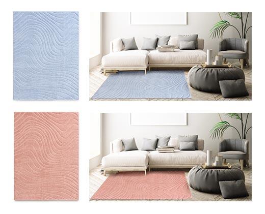 Huntington Home 
 Decorative Shag Area Rug