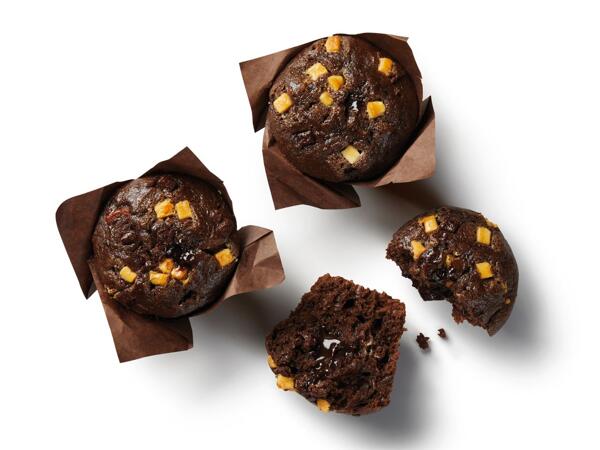 ČOKOLÁDOVÝ/ BORŮVKOVÝ MUFFIN