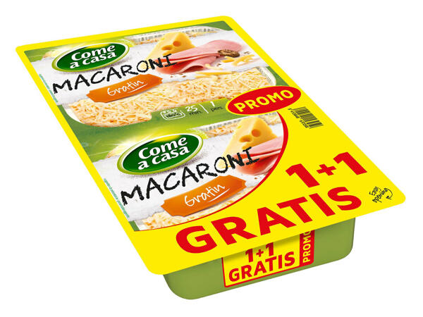 Lasagne bolognaise ou macaronis