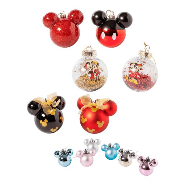 DISNEY(R) Boules de Noël, 6 ou 12 pcs