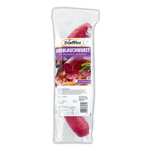 Mettwurst / Knoblauchwurst