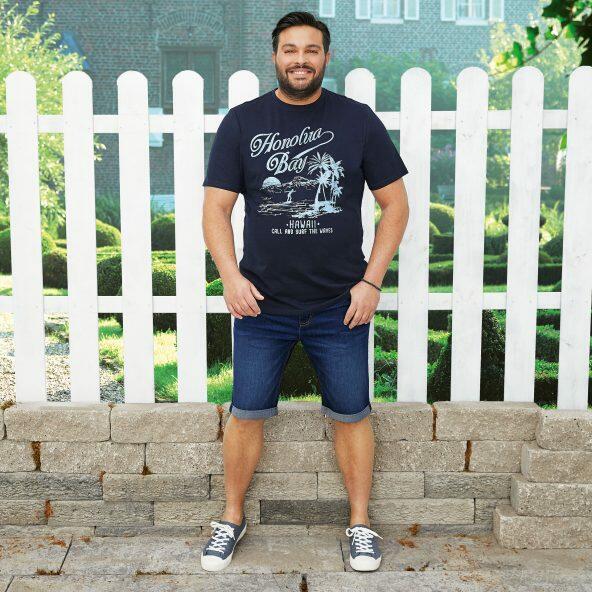 Plus size jeans shorts