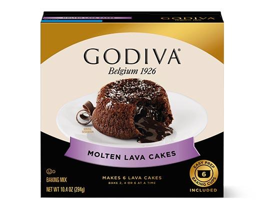 Godiva 
 Molten Lava Cake Mix