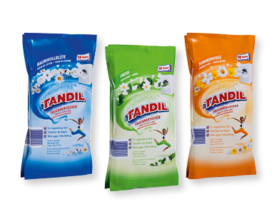 Lingettes pour sèche-linge/parfumées TANDIL