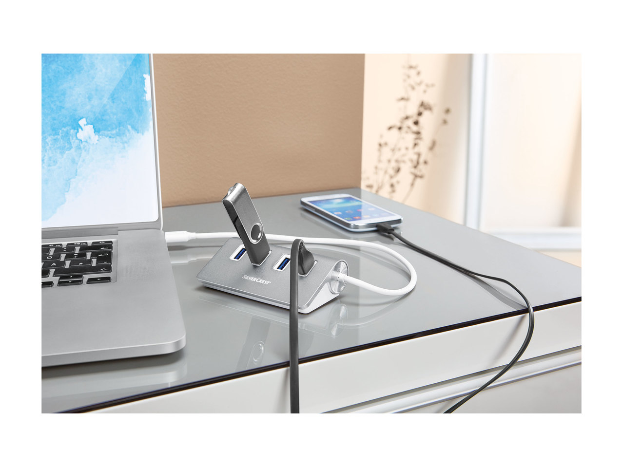 Silvercrest USB Hub1
