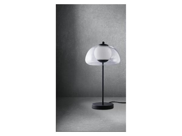 LED-Tischleuchte, Lampenschirm aus hochwertigem Glas